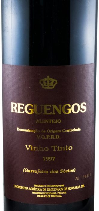 1997 Reguengos Garrafeira Sócios red 1.5L