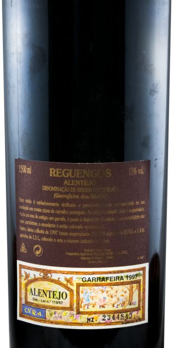 1997 Reguengos Garrafeira Sócios tinto 1,5L