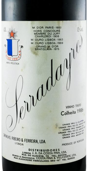 1986 Serradayres tinto 1,5L