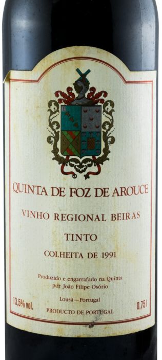 1991 Quinta de Foz de Arouce tinto