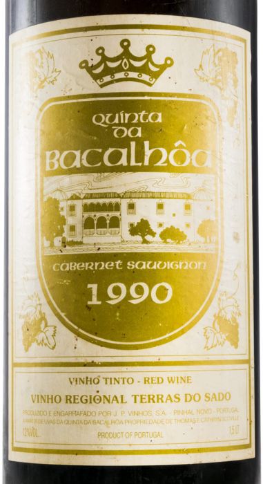 1990 Quinta da Bacalhôa tinto 1,5L