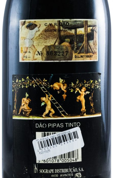 1991 Pipas Reserva red