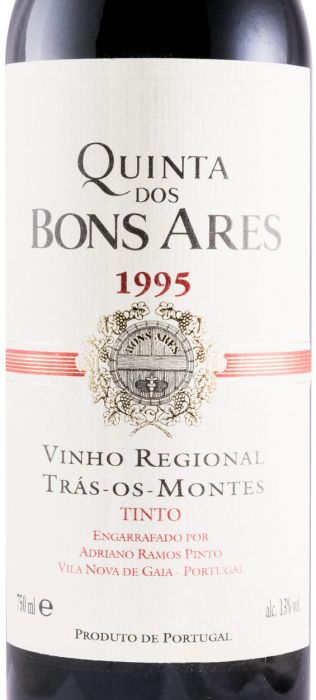 1995 Quinta dos Bons Ares red