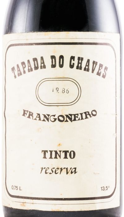 1986 Tapada do Chaves Reserva Frangoneiro tinto