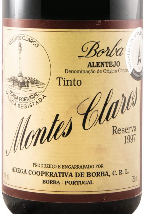 1997 Montes Claros Reserva tinto