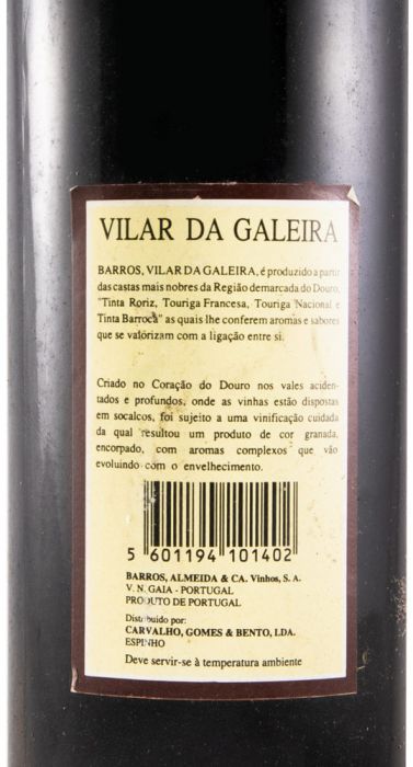 1995 Barros Vilar da Galeira red