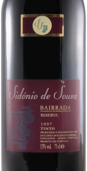 1997 Sidónio de Sousa Reserva tinto