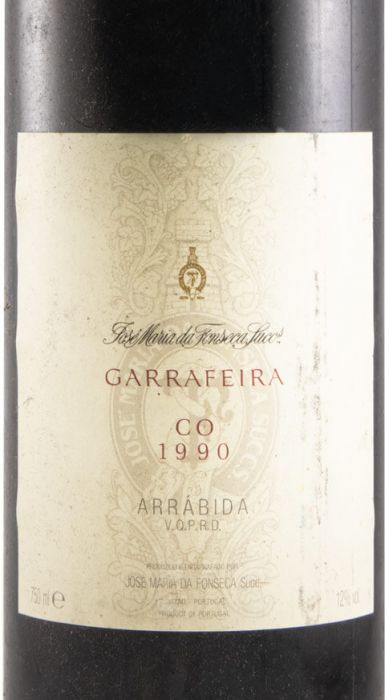 1990 José Maria da Fonseca CO Garrafeira red