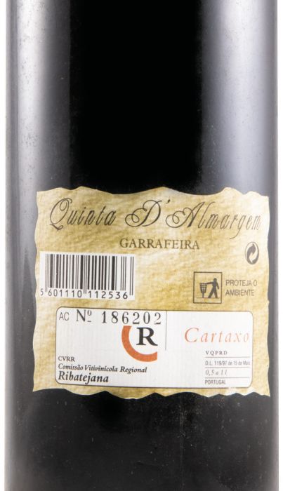 1995 Quinta D'Almargem Garrafeira red