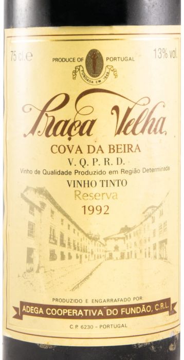 1992 Praça Velha Reserva red