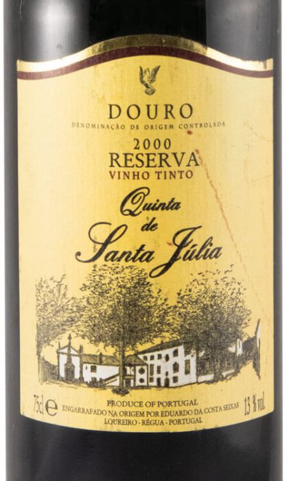 2000 Quinta de Santa Júlia Reserva red