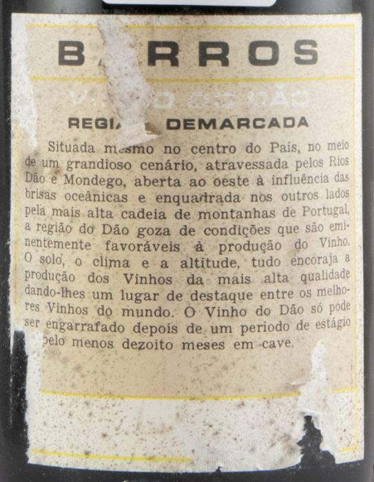 1974 Barros tinto
