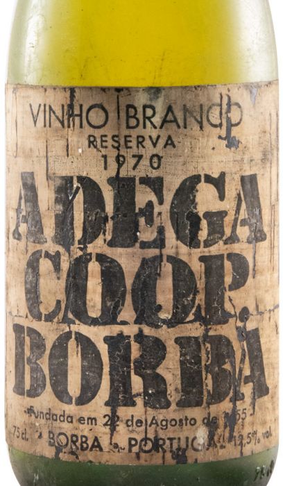 1970 Borba Reserva white (cork label)