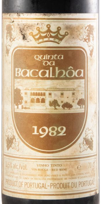 1982 Quinta da Bacalhôa red
