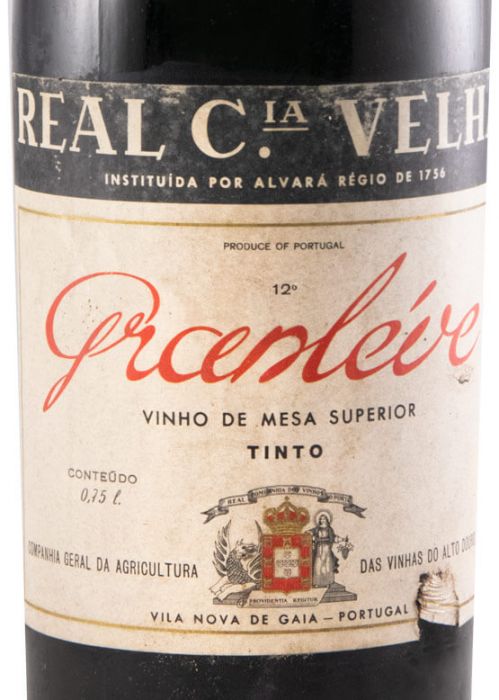 1958 Real Companhia Velha Granleve Garrafeira red