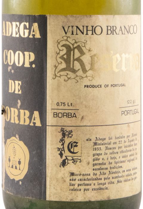 1974 Borba Reserva white