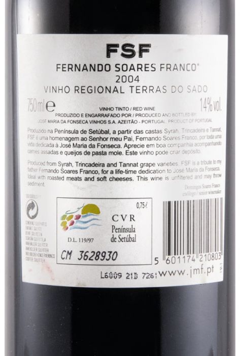 2004 FSF Fernando Soares Franco tinto