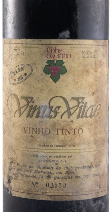 1988 Vinus Vitae Pias tinto