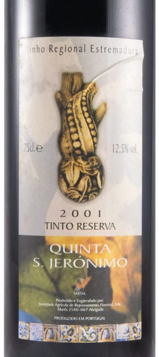 2001 Quinta S. Jerónimo Reserva tinto