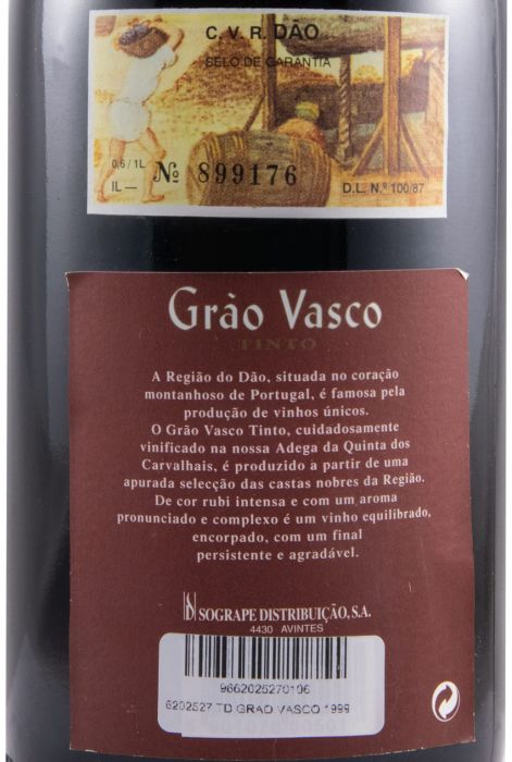 1999 Grão Vasco red