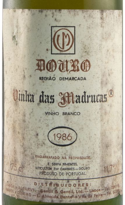 1986 Vinha das Madrucas branco