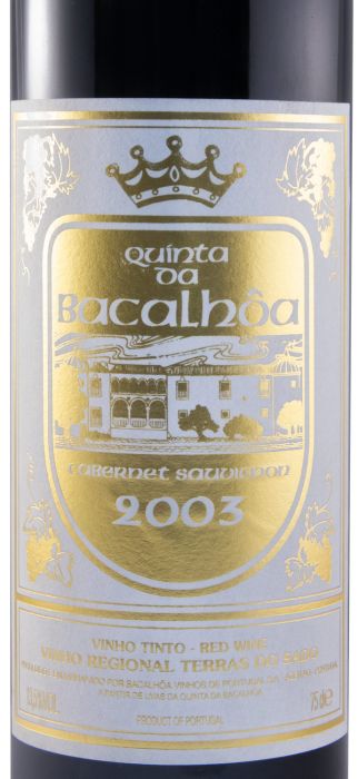 2003 Quinta da Bacalhôa red