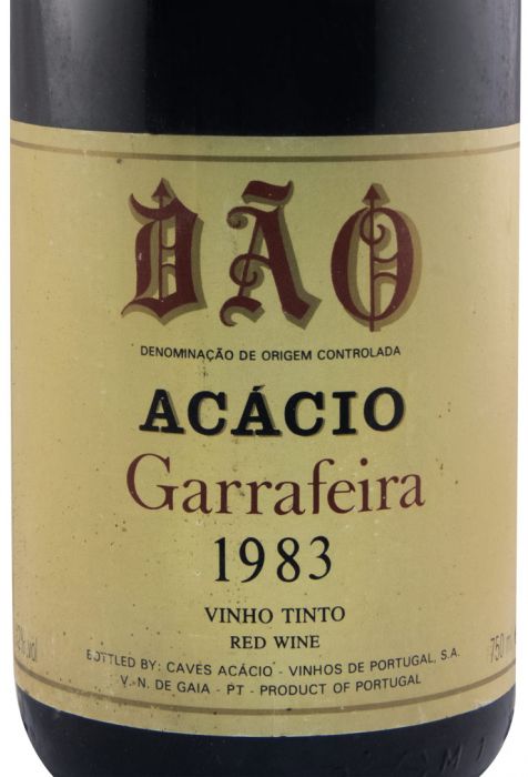 1983 Caves Acácio Garrafeira tinto