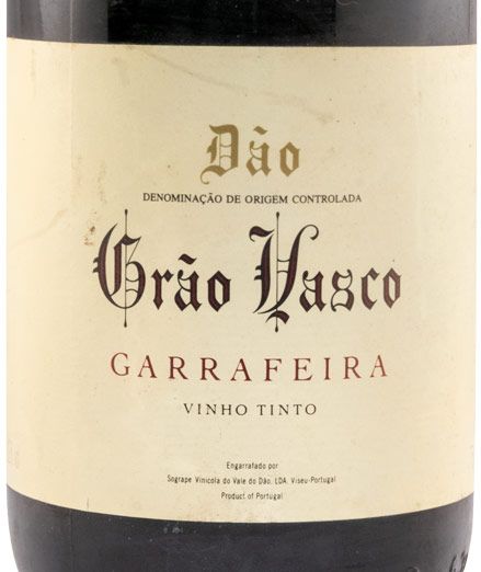 1990 Grão Vasco Garrafeira red