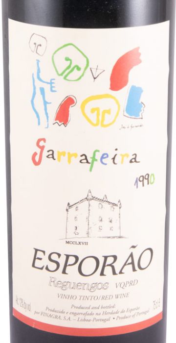 1990 Esporão Garrafeira red