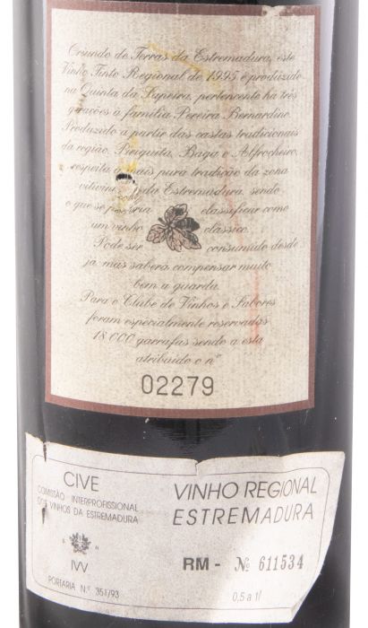 1995 Clube Vinhos & Sabores Estremadura red