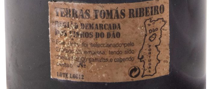 1998 Tomás Ribeiro Terras Reserva red 1.5L