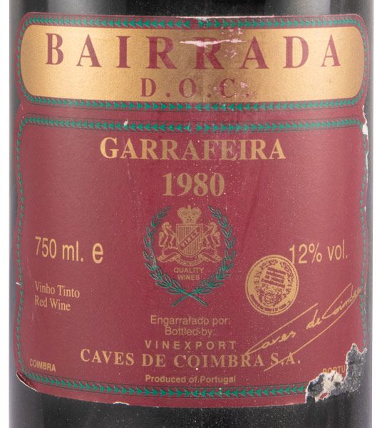 1980 Caves de Coimbra Garrafeira red