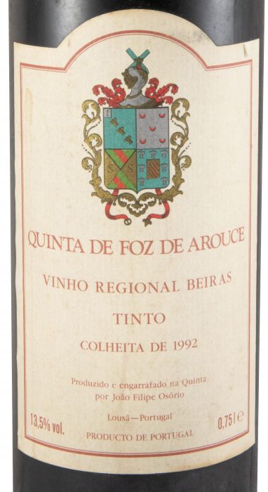 1992 Quinta de Foz de Arouce red