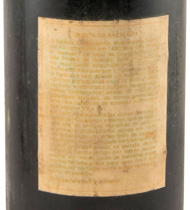 1981 Quinta da Bacalhôa red