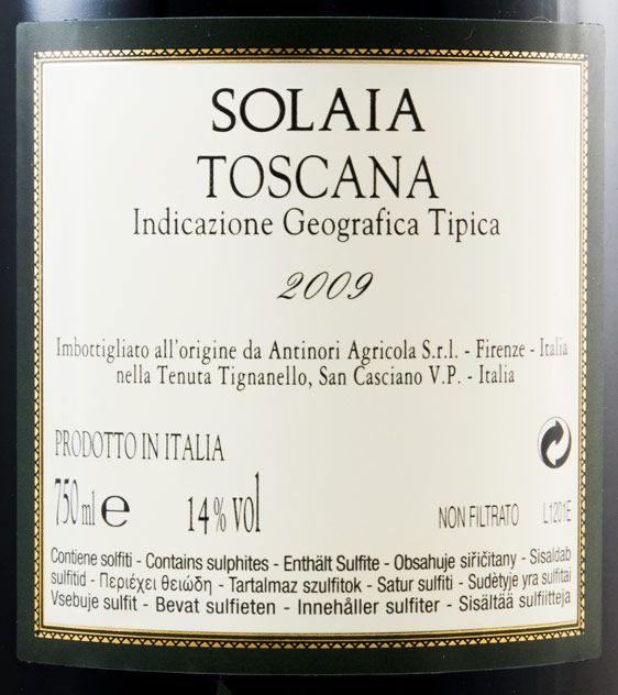 2009 Solaia tinto