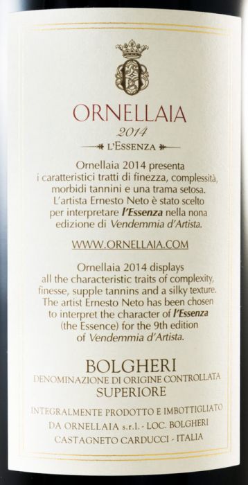 2014 Ornellaia Bolgheri-Toscana tinto