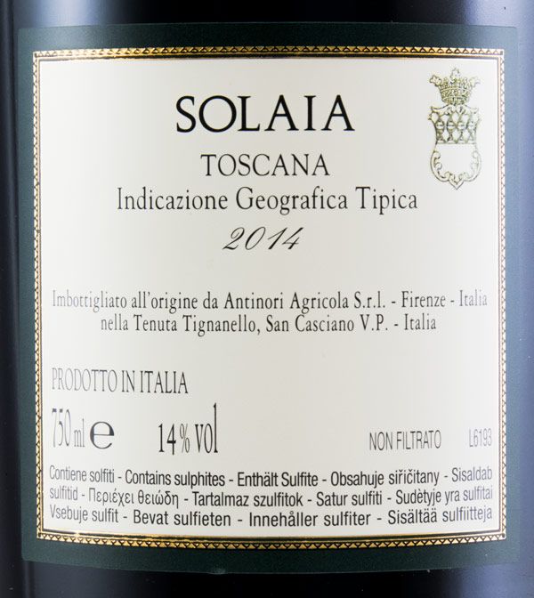 2014 Solaia red