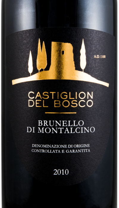 2010 Castiglion Del Bosco Brunello Di Montalcino red