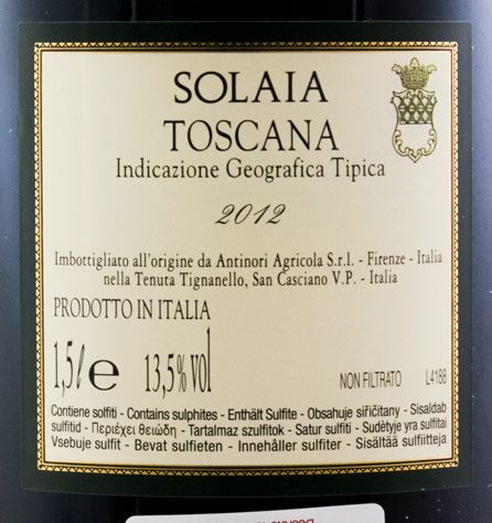 2012 Solaia tinto 1,5L