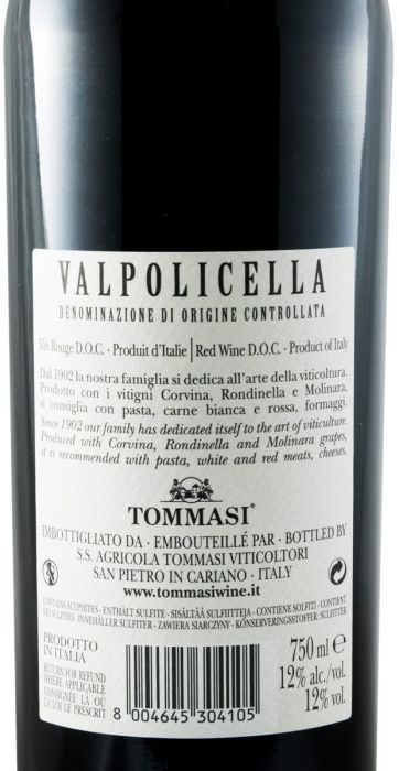 2018 Tommasi Valpolicella tinto