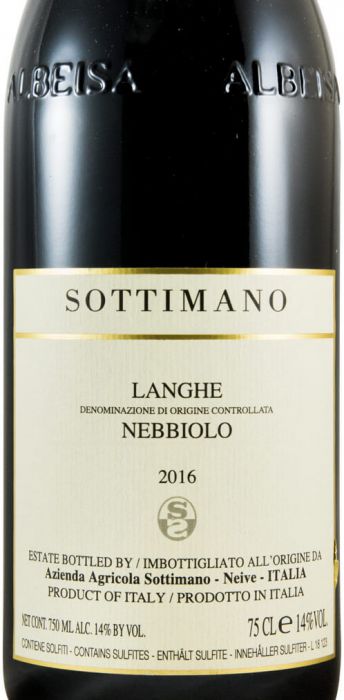 2016 Sottimano Langhe Nebbiolo Piedmonte red