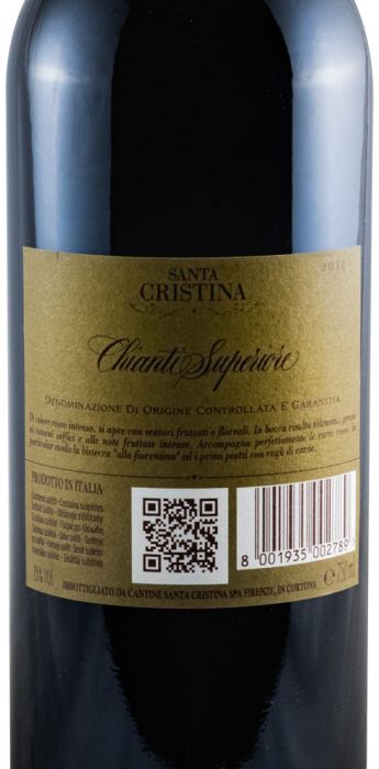 2016 Santa Cristina Chianti Superiore red