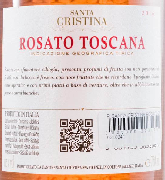 2016 Santa Cristina Rosato rosé