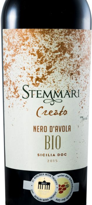 2015 Stemmari Creato Nero D'Avola organic red