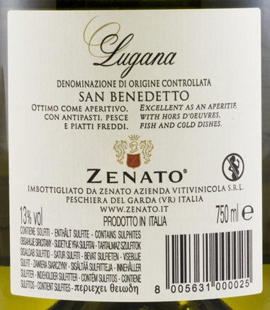 2018 Zenato San Benedetto Lugana white