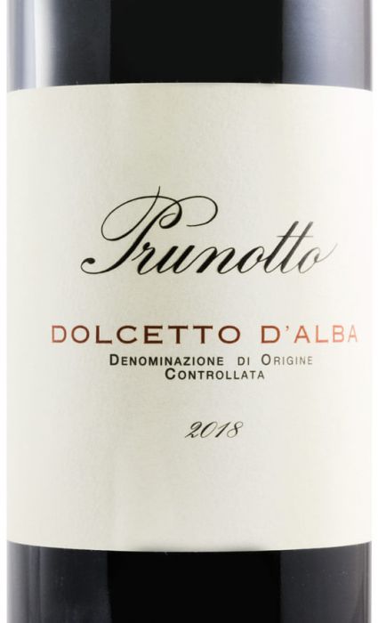 2018 Prunotto Dolceto d'Alba red