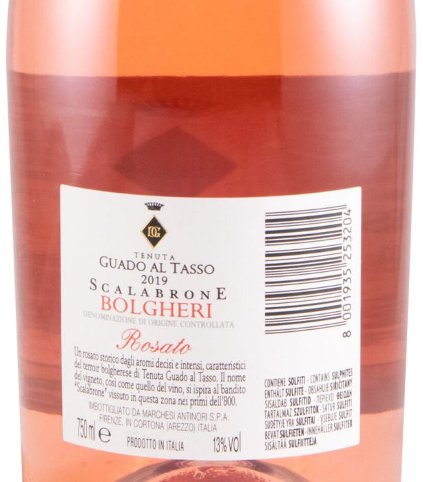 2019 Tenuta Guado al Tasso Scalabrone Bolgheri rosé