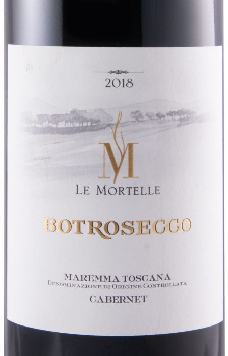 2018 Le Mortelle Botrosecco Maremma red