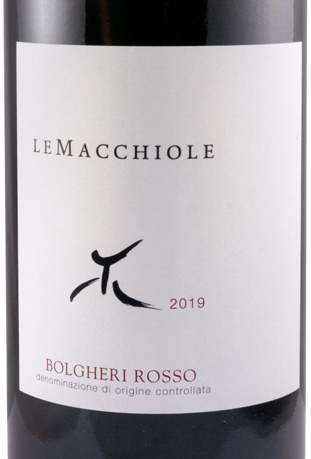 2019 Le Macchiole Bolgheri Rosso red 1.5L