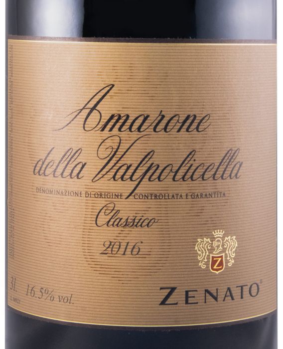 2016 Zenato Amarone della Valpolicella Classico tinto 3L